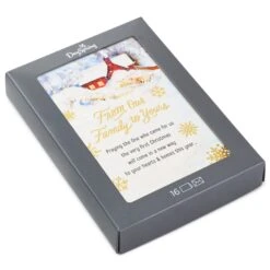 Hallmark God's Blessings Religious Boxed Christmas Cards, Pack Of 16