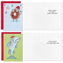Hallmark Humorous Holiday Characters Boxed Christmas Cards Assortment, Pack Of 16 -Monogram Shop 0001SBX1009 4