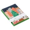 Hallmark City Skating Scene Packaged Christmas Cards, Set Of 5