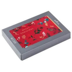 Hallmark Holiday Berries And Greenery Boxed Christmas Cards, Pack Of 16