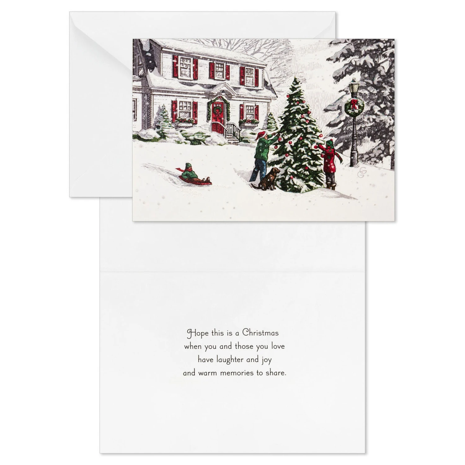 Hallmark Classic Home Boxed Christmas Cards, Pack Of 40 2 Hallmark Classic Home Boxed Christmas Cards, Pack Of 40 - Image 2