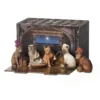 Purfect Pageant Cat Christmas Holy Family With Three Kings Nativity Scene Figurine Set Of 6