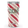 Christmas Peanuts™ Snoopy's Cocoa Shoppe With Candy Cane Stripes 20 Oz Stainless Steel Tervis Tumbler Cup With Slider Lid