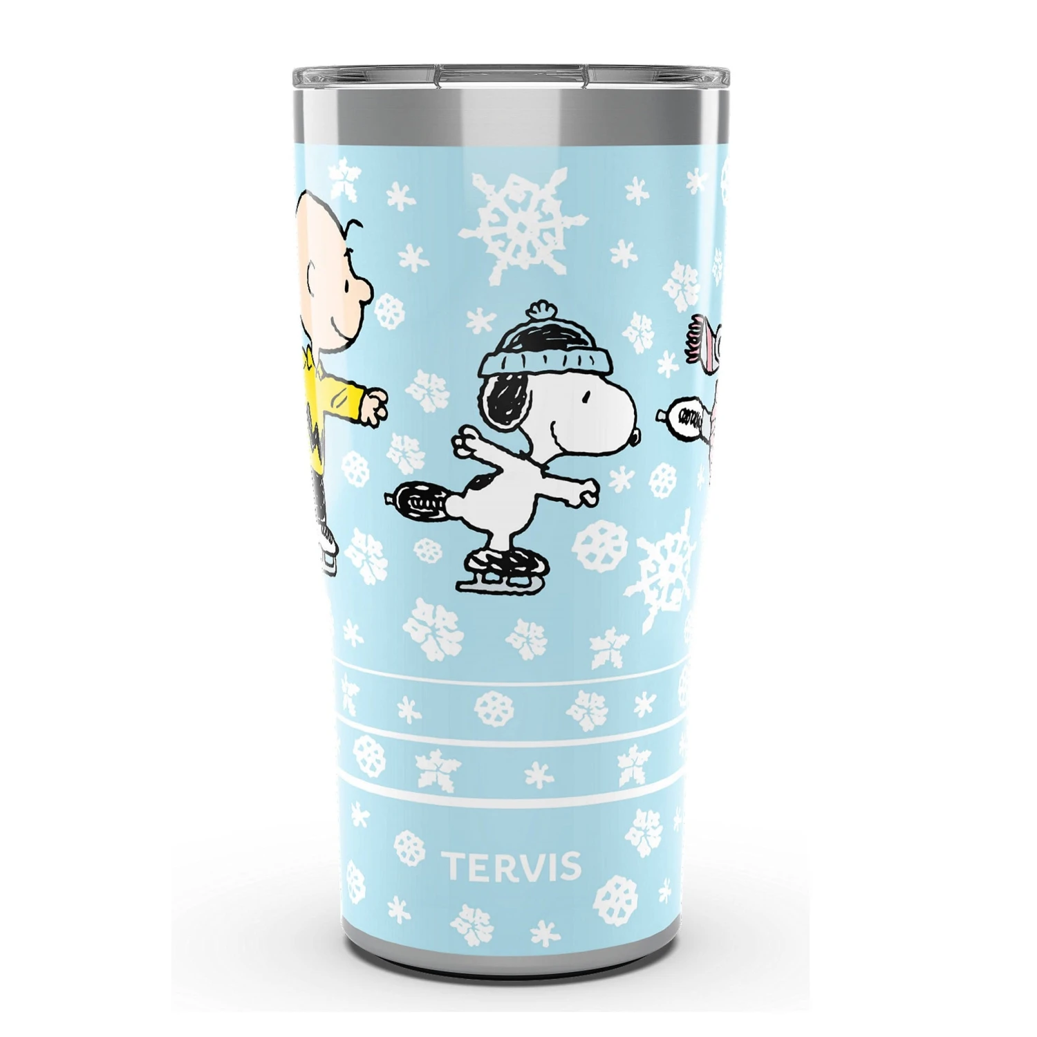 Christmas Peanuts™ Snoopy And Friends Skating 20 Oz Stainless Steel Tervis Tumbler Cup With Slider Lid 1 Christmas Peanuts™ Snoopy And Friends Skating 20 Oz Stainless Steel Tervis Tumbler Cup With Slider Lid