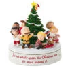 Hallmark Peanuts® Gang Around Christmas Tree Holiday Musical Tabletop Figurine