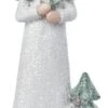 Believe Christmas Angel With Tree Figurine