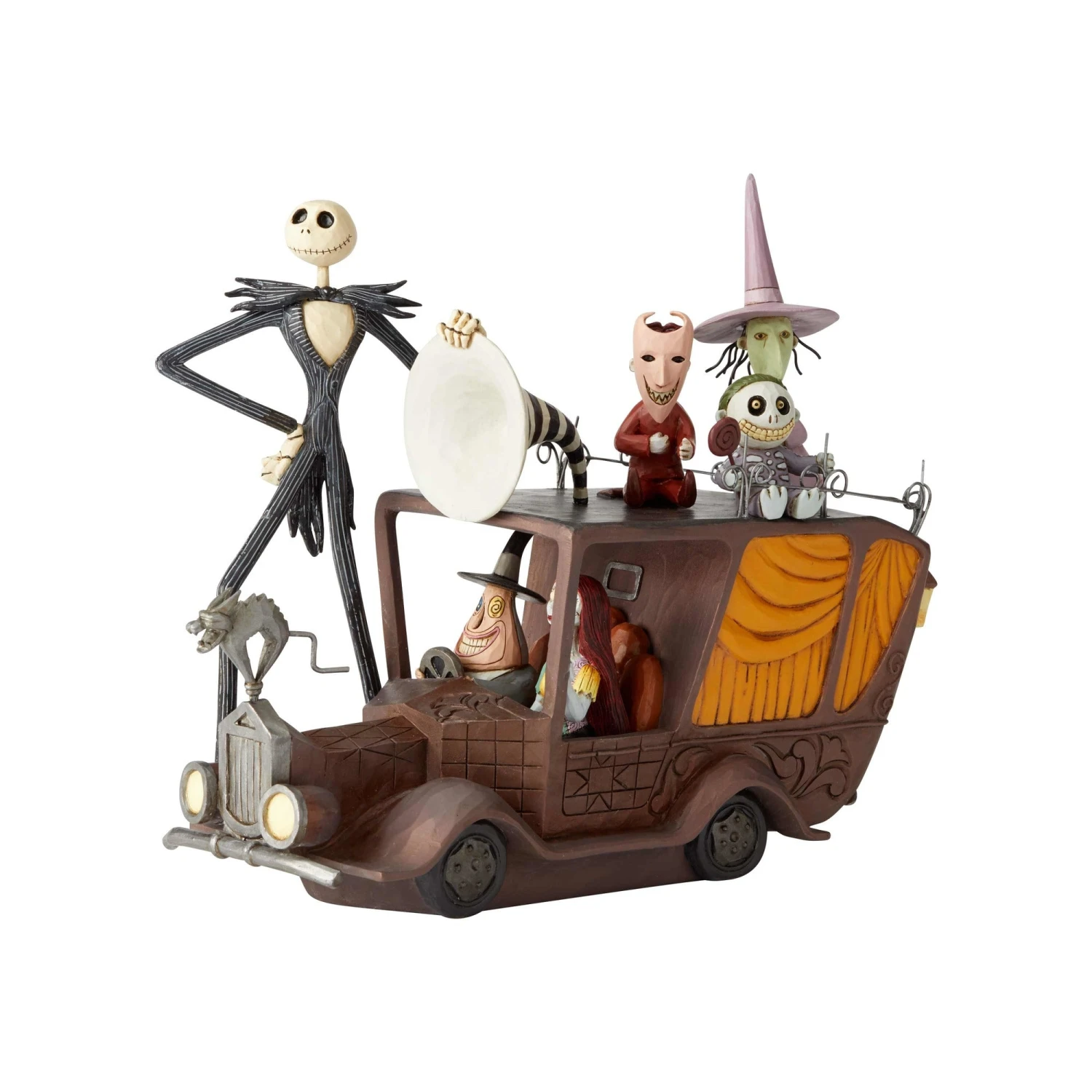 Jim Shore Nightmare Before Christmas Jack Skellington And The Mayor Car 1 Jim Shore Nightmare Before Christmas Jack Skellington And The Mayor Car