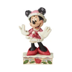 Jim Shore Minnie Christmas Personality Pose Figurine