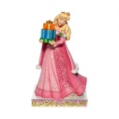 Disney Jim Shore Gifts Of Joy Christmas Aurora The Sleeping Beauty Figurine