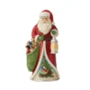 Jim Shore Santa With Lantern And Toy Bag Christmas Joy Shines Ever Bright Figurine