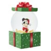 Mickey In Christmas Gift Water Globe Figurine