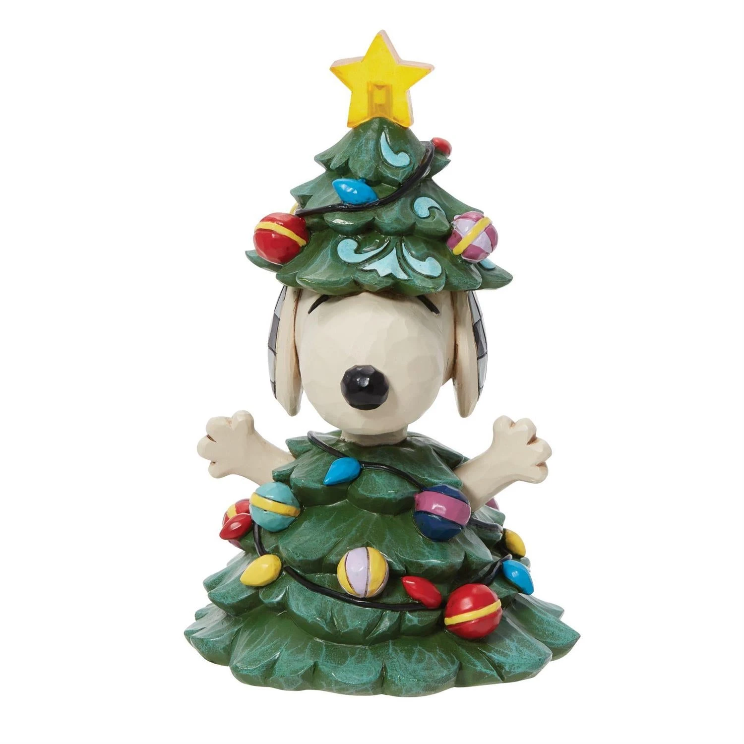 Jim Shore Peanuts Snoopy As Christmas Tree 1 Jim Shore Peanuts Snoopy As Christmas Tree