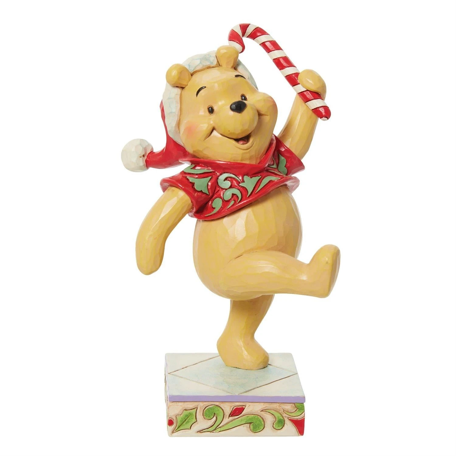 Jim Shore Disney Traditions Pooh Christmas Candycane 1 Jim Shore Disney Traditions Pooh Christmas Candycane