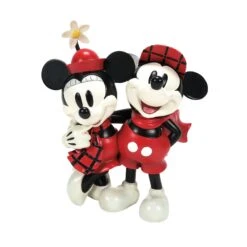 Enesco Disney Showcase Christmas Mickey & Minnie 2023 Figurine