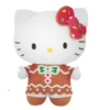 10.5" Sanrio Hello Kitty In Gingerbread Dress Christmas Stuffed Plush