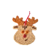 Mr. Bird Rudolph The Red Nose Reindeer Christmas Cookie Bird Seed Ornament
