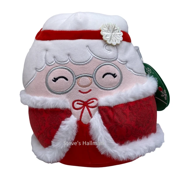 Christmas Squishmallow Nicolette Mrs. Claus With Red Cape 5" Stuffed Plush By Kelly Toy 1 Christmas Squishmallow Nicolette Mrs. Claus With Red Cape 5" Stuffed Plush By Kelly Toy
