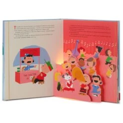 Hallmark Peanuts® A Charlie Brown Christmas Large Lighted Pop-Up Book With Sound -Monogram Shop Peanuts A Charlie Brown Christmas Book 1XKT1781 05