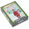 Hallmark Shoebox Santa And Friends Boxed Christmas Cards Assortment, Pack Of 16