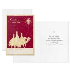 Hallmark The Greatest Gifts Boxed Christmas Cards, Pack Of 40 -Monogram Shop The Greatest Gifts Boxed Christmas Cards 1BXX1024 03