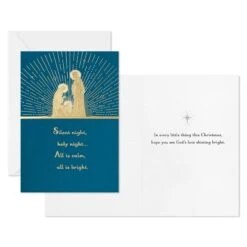 Hallmark The Greatest Gifts Boxed Christmas Cards, Pack Of 40 -Monogram Shop The Greatest Gifts Boxed Christmas Cards 1BXX1024 04