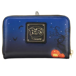 Disney Loungefly Nightmare Before Christmas Pop Jack Skellington House Ziparound Wallet -Monogram Shop WDWA2222 3