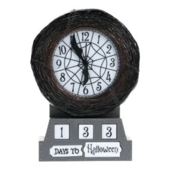 Nightmare Before Christmas Countdown Alarm Clock -Monogram Shop clock