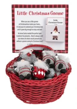 Token Charm Little Christmas Gnome -Monogram Shop ex25643