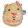 Christmas Squishmallow Sanrio Hello Kitty Gingerbread 8" Stuffed Plush By Kelly Toy