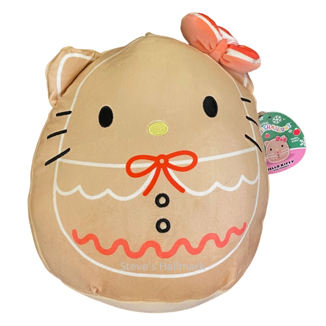 Christmas Squishmallow Sanrio Hello Kitty Gingerbread 8" Stuffed Plush By Kelly Toy 1 Christmas Squishmallow Sanrio Hello Kitty Gingerbread 8" Stuffed Plush By Kelly Toy