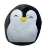 Christmas Squishmallow Luna Corduroy Black And White Penguin 12" Stuffed Plush By Kelly Toy
